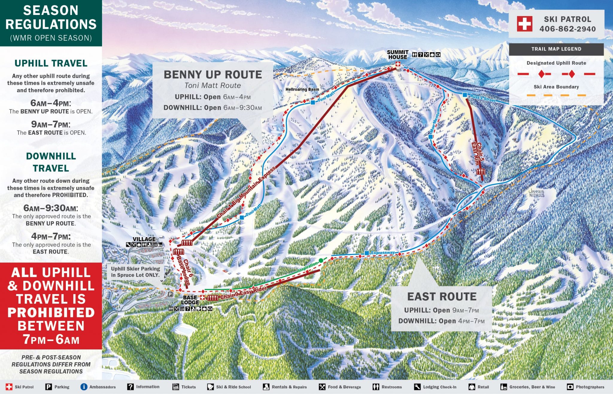 Trail Maps Whitefish Mountain Resort