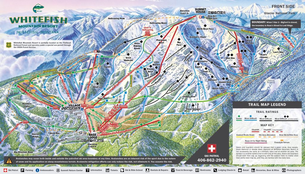 Diamond Peak Trail Map  Diamond Peak Ski Resort